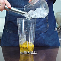 【百香果双响炮】，网红百香果饮料做法教程的做法图解6