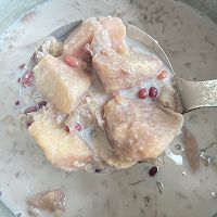 #烘焙美学大赏#椰香红豆芋头银耳莲子糖水的做法图解5