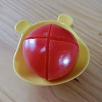 也跟风狂飙一把，来个西红柿鸡蛋打卤菠菜面给宝宝吃的做法图解7
