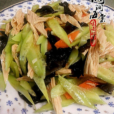 腐竹拌黄瓜