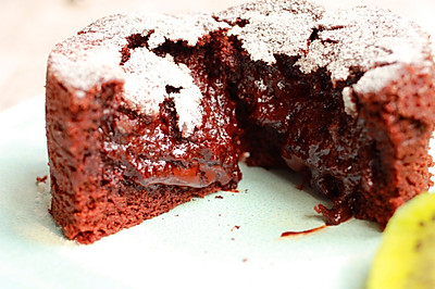 巧克力熔岩蛋糕——长帝烘焙节