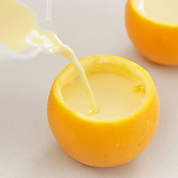 香橙蒸蛋的做法图解6