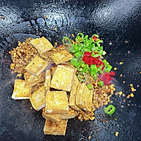 快手家常菜--酱香肉沫豆腐#豪吉小香风 做菜超吃香#的做法图解5