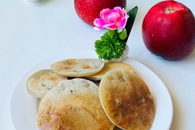 苹果泥小饼