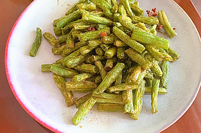 5分钟光盘的干煸四季豆