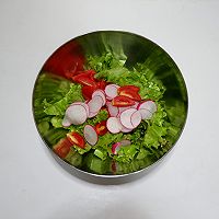 甜虾蔬菜沙拉#金龙鱼营养强化维生素A 新派菜油#的做法图解2
