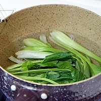 贻贝肉青菜汤（无油）#节后清肠大作战#的做法图解3
