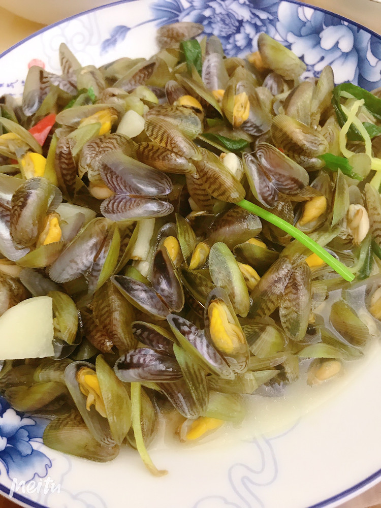 潮汕炒薄壳的做法