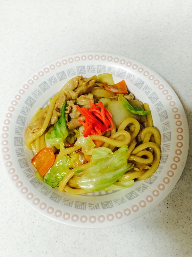 日式炒乌冬面（焼うどん）的做法图解11