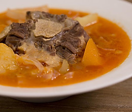 罗宋汤，浓稠鲜艳的下饭汤的做法