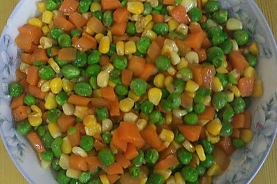 萝卜玉米青豆