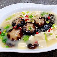 #刘畊宏女孩减脂饮食#香菇鲫鱼豆腐汤的做法图解9