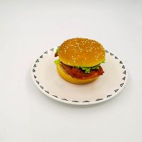 红色鸡排汉堡，健康又美味的做法图解5