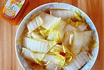 #鸡汁入家宴 感恩正当“食”#鸡汁炝锅白菜的做法