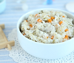 糙米蔬菜烩饭 宝宝辅食微课堂的做法