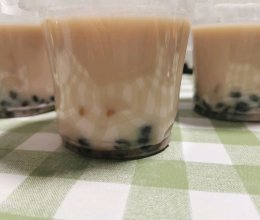 自制红豆奶茶的做法