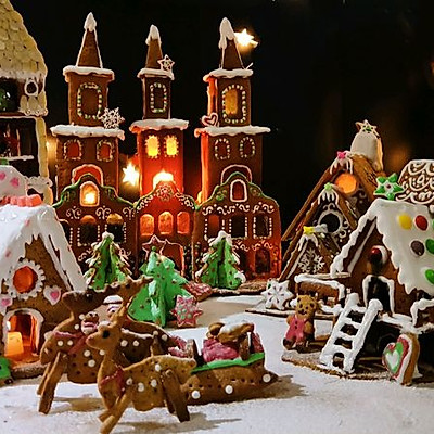 圣诞姜饼屋总攻略:糖果童话镇