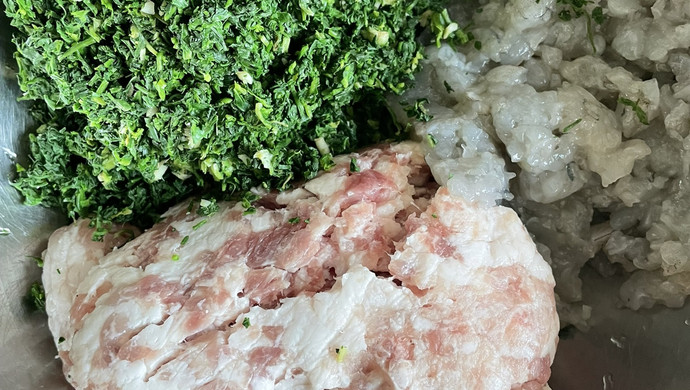 荠菜饺子