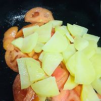 #异域美味 烹饪中式年味#番茄土豆片的做法图解7