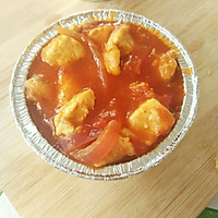空气炸锅~番茄鸡肉焗饭的做法图解10