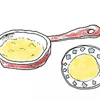 【手绘食谱】芒果千层蛋糕 一口平底锅就可以做的甜品蛋糕的做法图解2