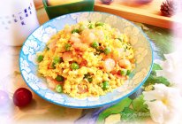 #我们约饭吧#色香味俱全，令宝宝们食指大动的美味-三色虾仁的做法