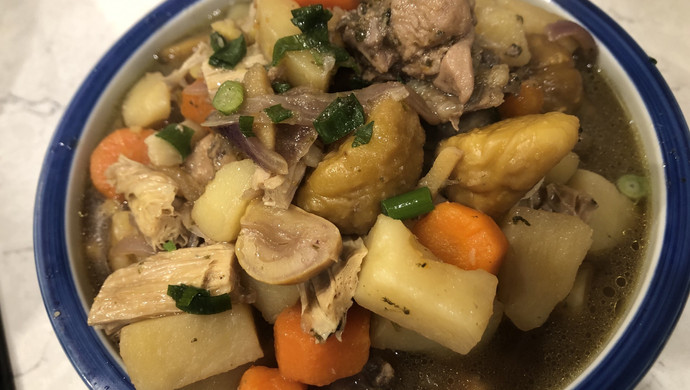 栗子土豆烧鸡
