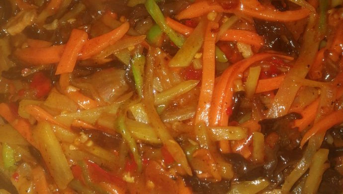 简易版鱼香肉丝