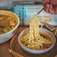 韩式泡菜风味汤面的做法图解10