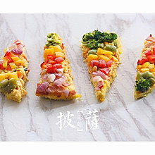 彩虹方便面披萨#小虾创意料理#