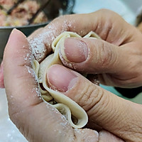 【详细包法】白菜香菇猪肉水饺的做法图解9