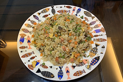 什锦炒饭这么炒太香啦！