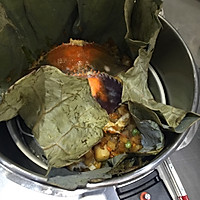 荷叶糯米蟹的做法图解21