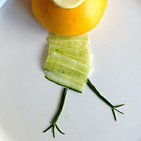 趣味早餐，小鸡快跑的做法图解3