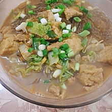 猪肉炖油豆腐