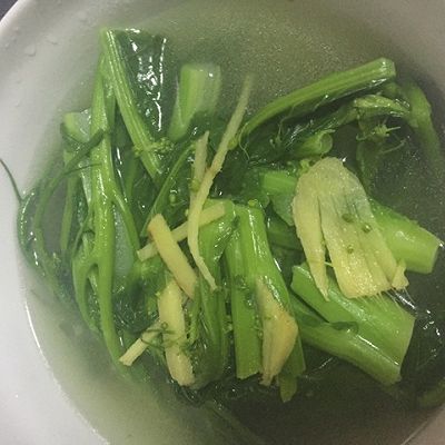 盐水迟菜心(增城特产)