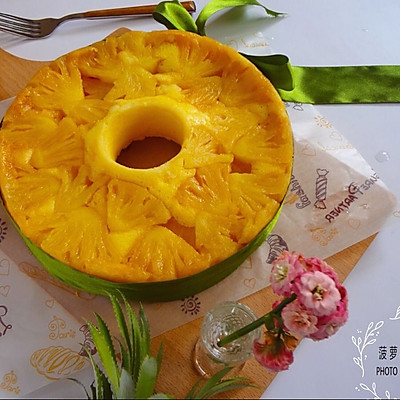 菠萝翻转蛋糕