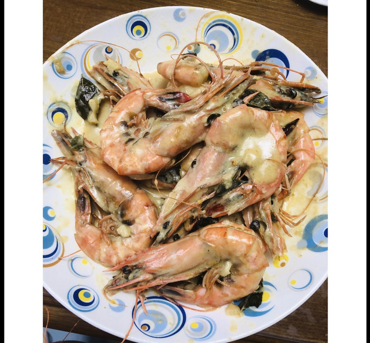 湿奶油老虎虾—复刻马来风味的做法