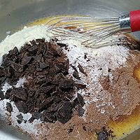 #金龙鱼橄调-橄想橄做#巧克力马芬蛋糕的做法图解3