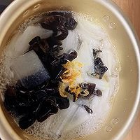 #带着美食出去浪#低卡晚餐——冬瓜木耳汤的做法图解2
