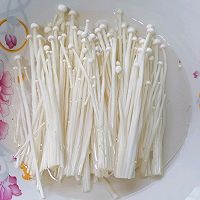 #解腻开胃就吃它#黄瓜凉拌金针菇的做法图解2