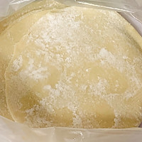 低卡小甜点～无油无糖的饺子皮紫薯饼的做法图解4