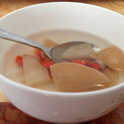 保温杯版冰糖雪梨
