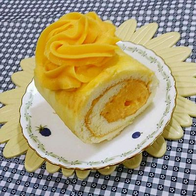 红薯戚风蛋糕卷