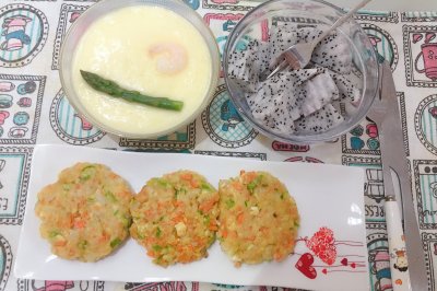 减脂素菜饼