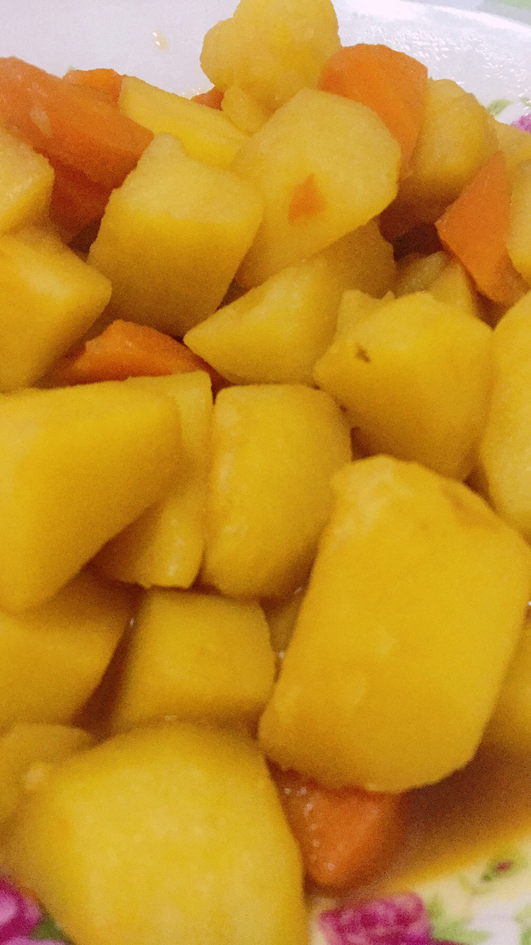 土豆炖胡萝卜的做法
