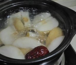 #舌尖上的乡村同款美食#砂锅冰糖雪梨汤的做法
