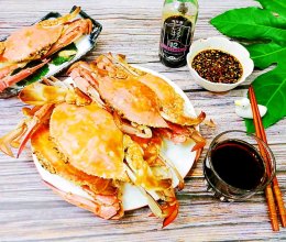 #巨下饭的家常菜#清蒸梭子蟹的做法