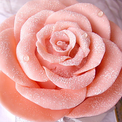 【巧克力玫瑰花蛋糕】——情人节浪漫蛋糕
