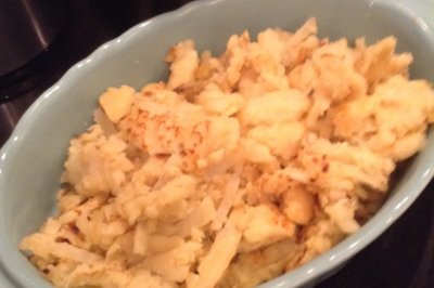 土豆饼（本人做得很次…）:P